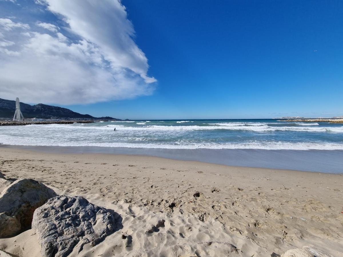 Appartement T2 Prado Chanot Plage Marsilya Dış mekan fotoğraf