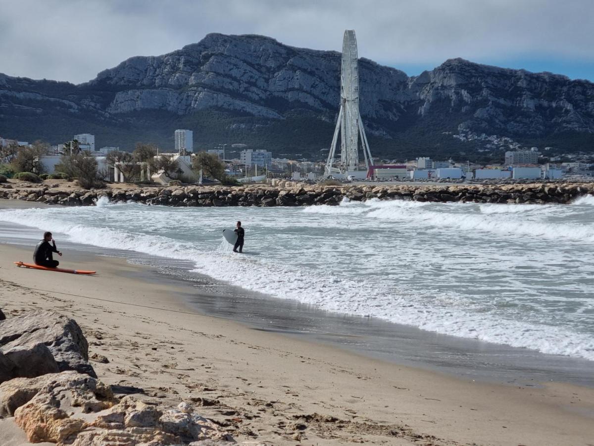 Appartement T2 Prado Chanot Plage Marsilya Dış mekan fotoğraf