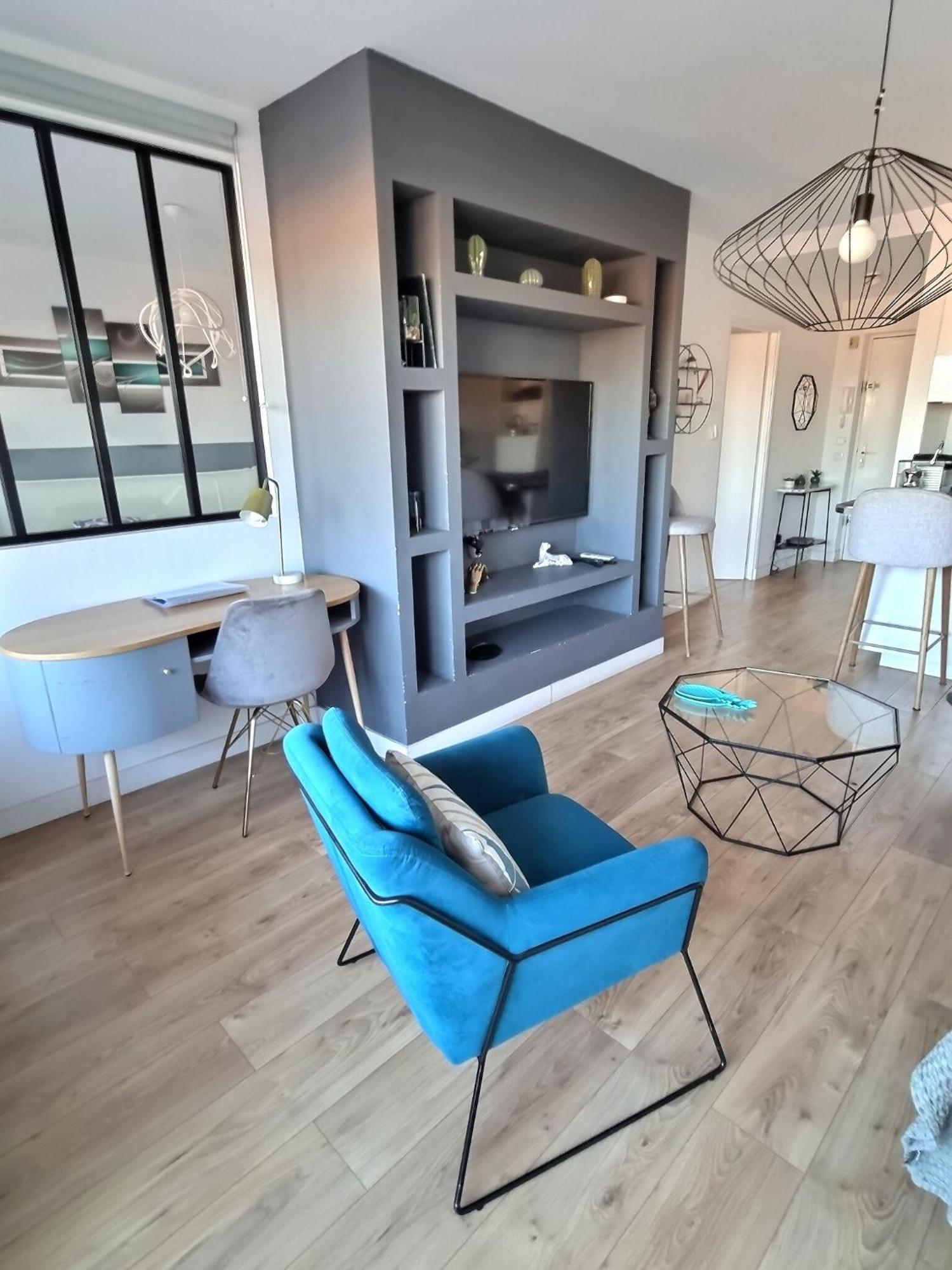 Appartement T2 Prado Chanot Plage Marsilya Dış mekan fotoğraf