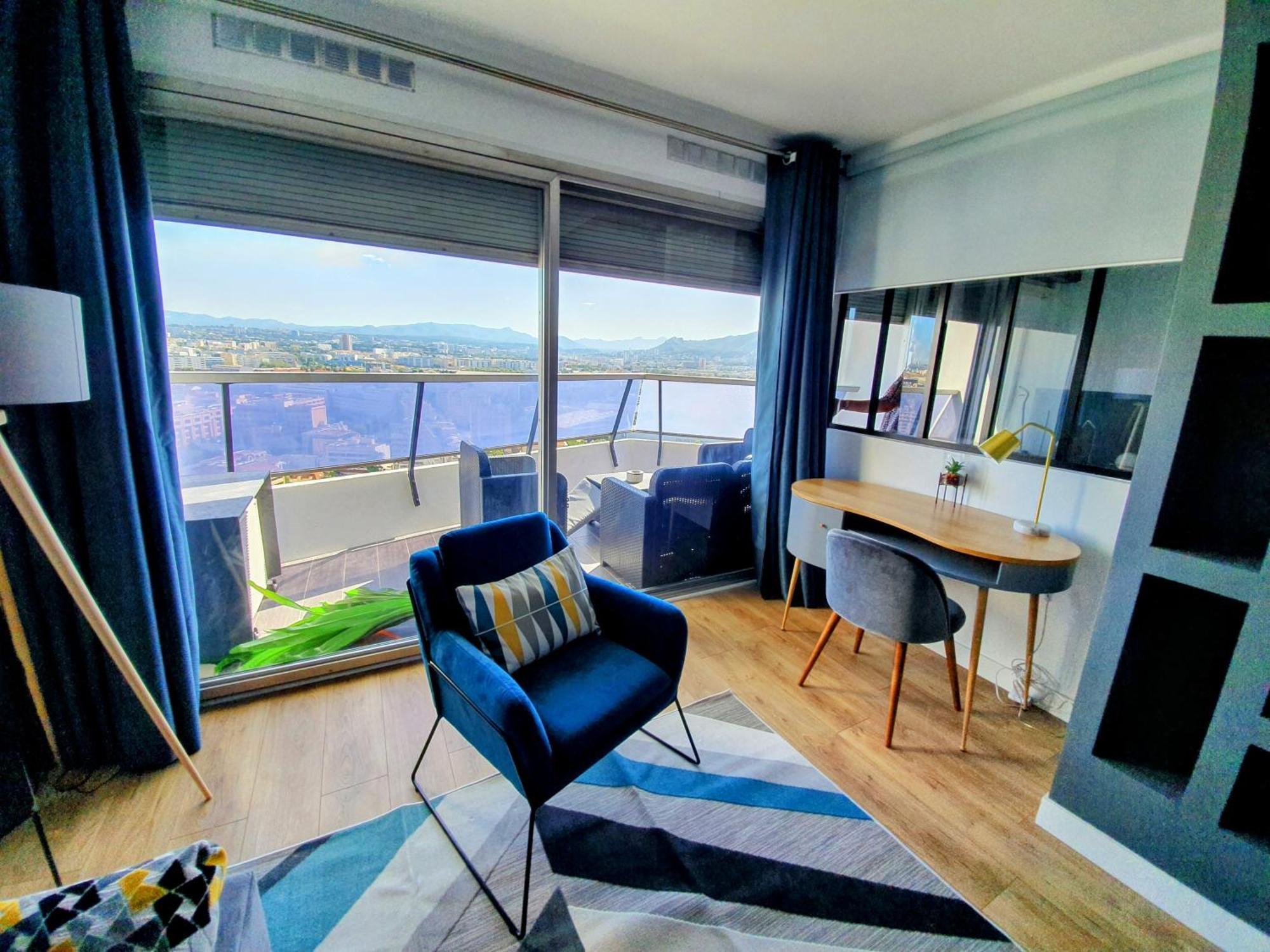 Appartement T2 Prado Chanot Plage Marsilya Dış mekan fotoğraf
