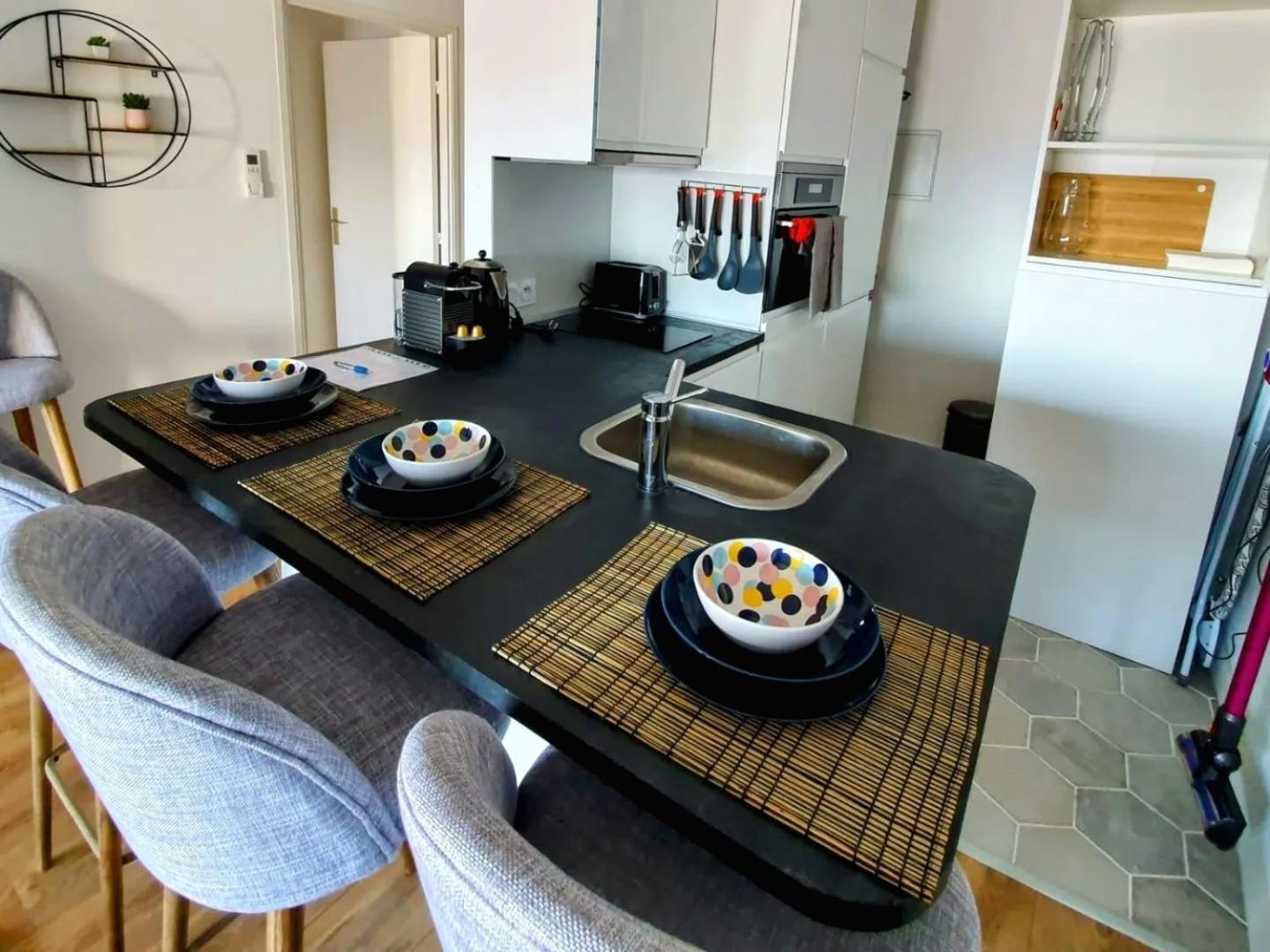 Appartement T2 Prado Chanot Plage Marsilya Dış mekan fotoğraf